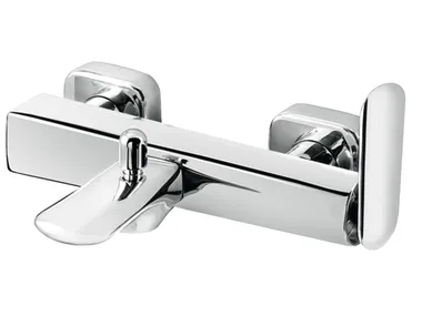 DYNAMIC 88 - 8833172 - Wall-mounted brass bathtub mixer with diverter _ Fir Italia